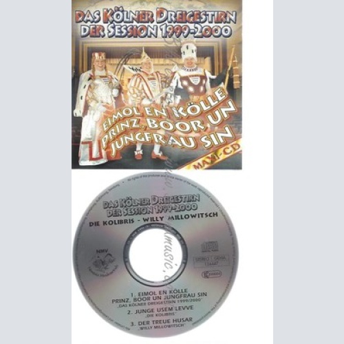 CD--KÖLNER DREIGESTIRN -- EIMOL EN KÖLLE PROINZ, BOOR UN JUNGFRAU SIN [SINGLE-CD