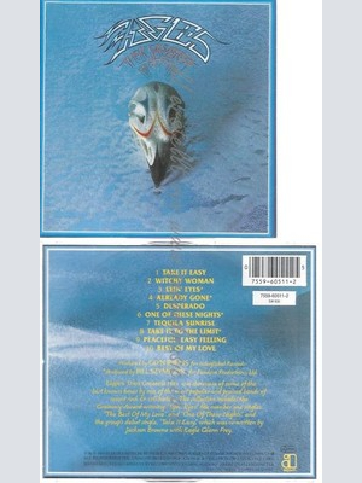 CD--EAGLES -- -- THEIR GREATEST HITS --75-