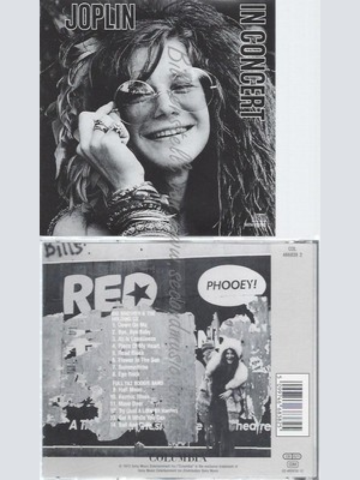 CD--JANIS JOPLIN -- -- JOPLIN IN CONCERT