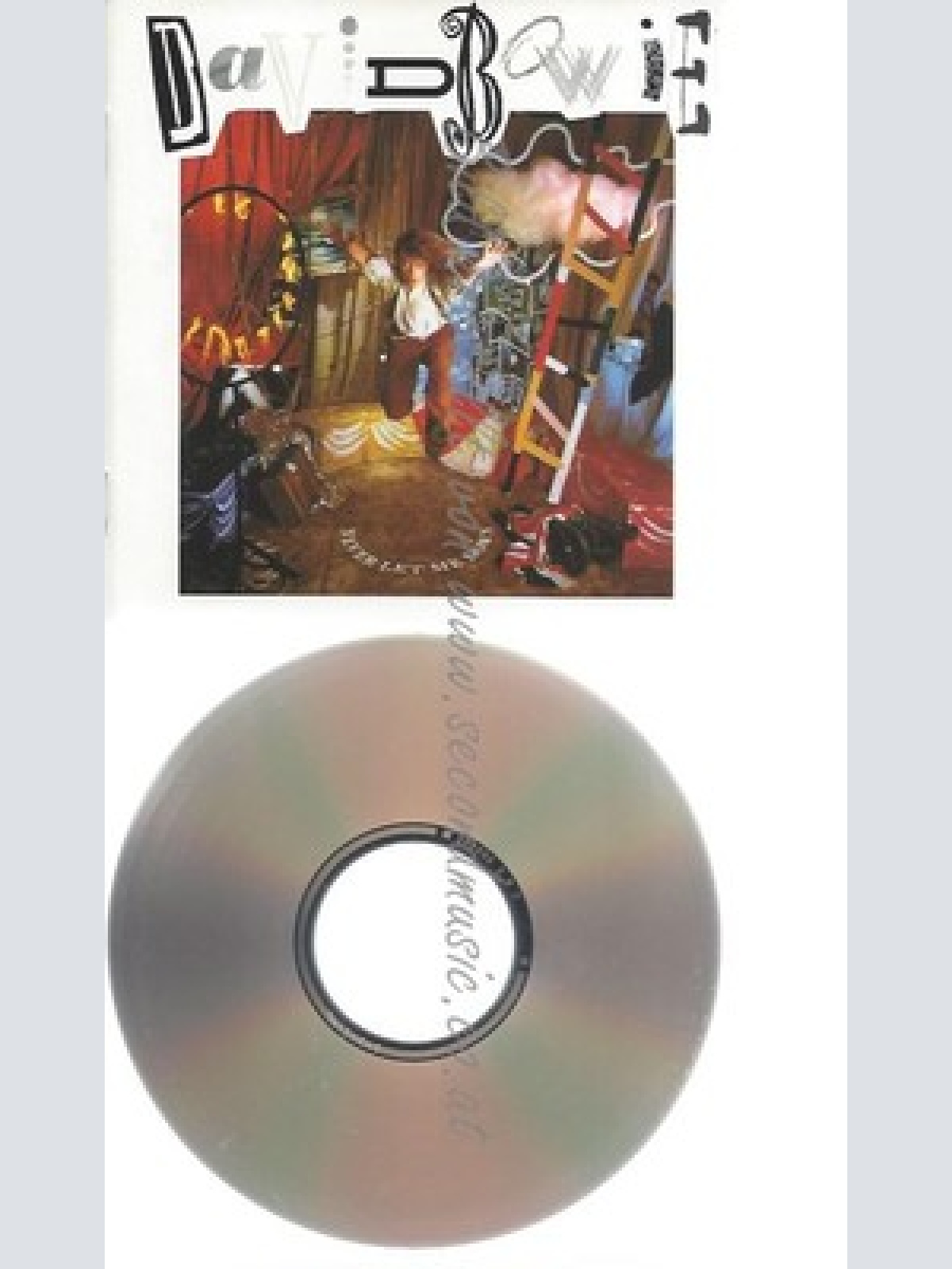 CD--DAVID BOWIE -- NEVER LET ME DOWN