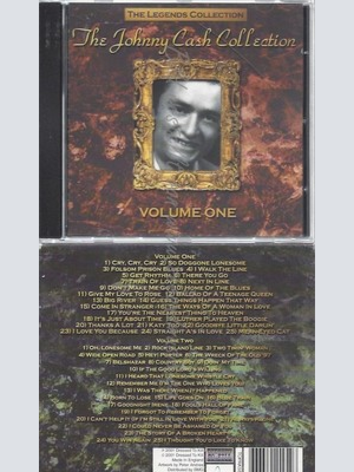 CD--JOHNNY CASH -- --- THE LEGENDS COLLECTION