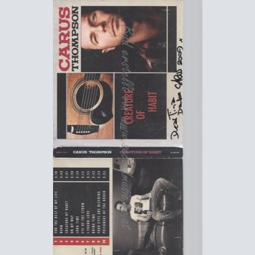 CD--CARUS THOMPSON -- -- CREATURE OF HABIT