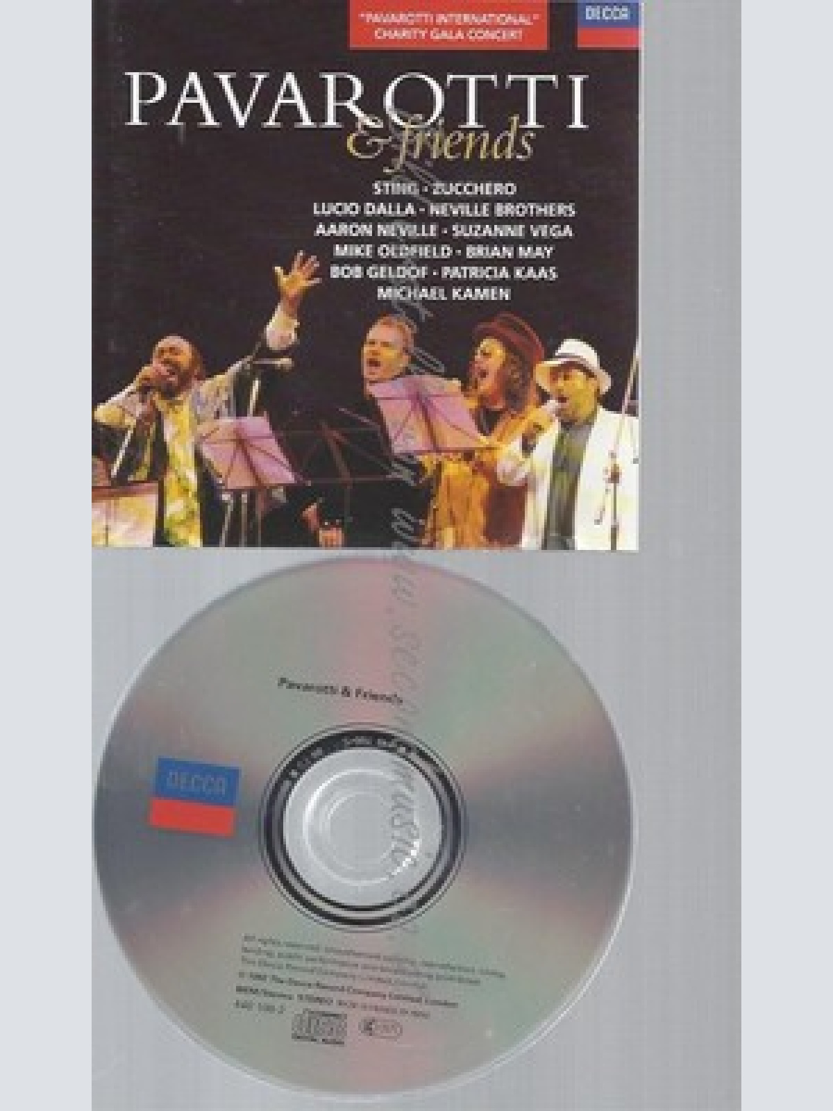 CD--ORCHESTRA DA CAMERA ARCANGELO - PAVAROTTI UND FRIENDS