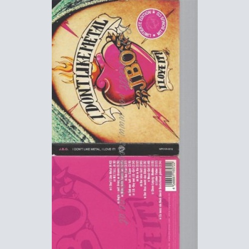 CD--J.B.O. -- --CD -- I DON'T LIKE METAL --LIMITED EDITION-