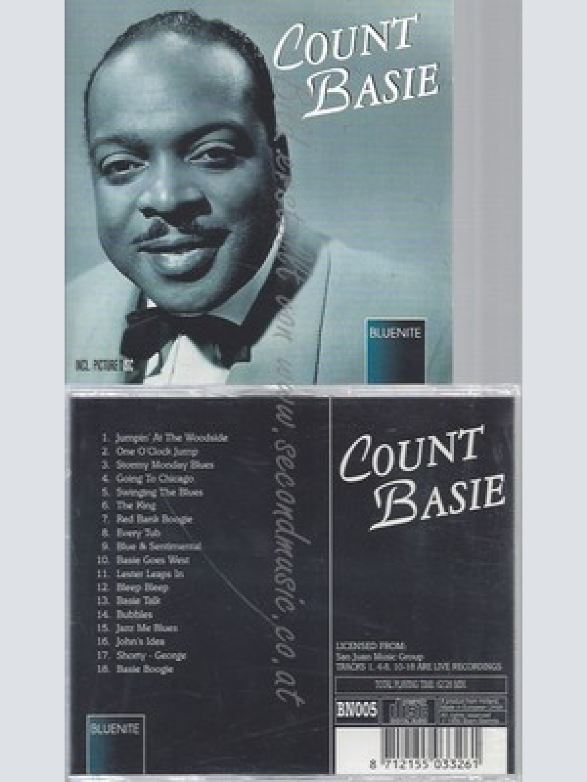 CD--COUNT BASIE -- -- FAMOUS JAZZ SESSIONS