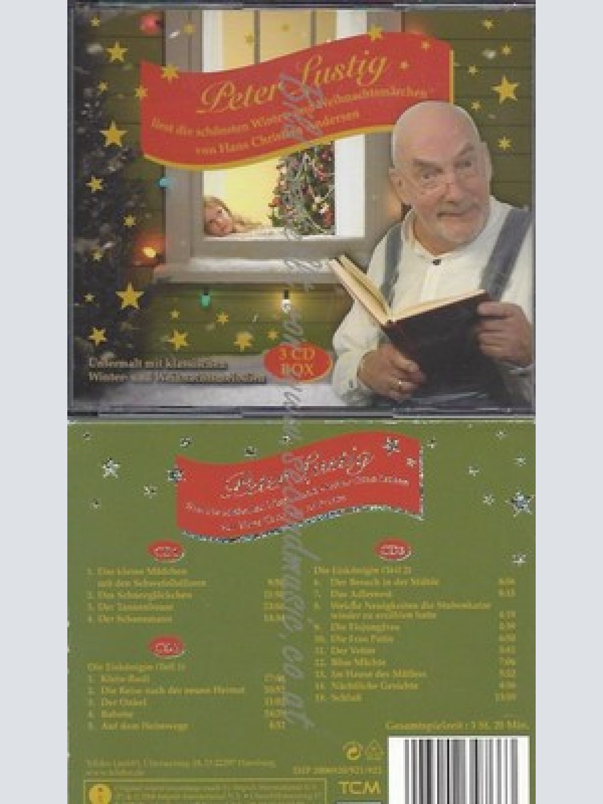 CD--PETER LUSTIG--LIEST DIE SCHÖNSTEN WINTER UND WEIHNACHTSMÄRCHEN -HANS CHRISTI
