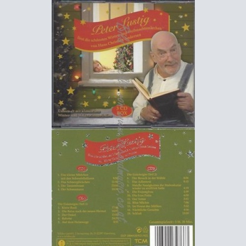 CD--PETER LUSTIG--LIEST DIE SCHÖNSTEN WINTER UND WEIHNACHTSMÄRCHEN -HANS CHRISTI