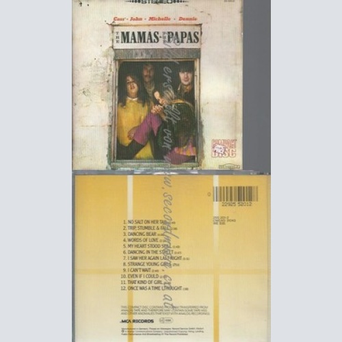 CD--MAMAS & THE PAPAS -- SAME