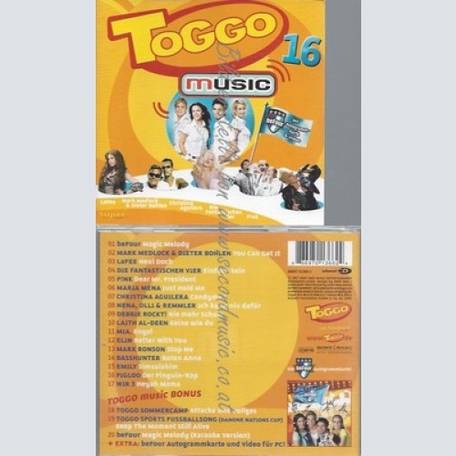 CD--VARIOUS -- -- TOGGO MUSIC 16