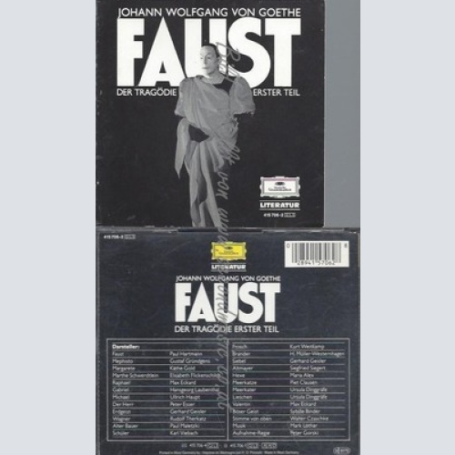 CD--G. GRÜNDGENS, P. HARTMANN, ELISABETH FLICKENSCHILDT UND KÄTHE GOLD -- - BOX-