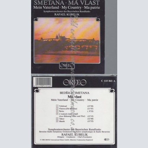 CD--KUBELIK, SOBR UND FRIEDRICH -BEDRICH- SMETANA -KOMPONIST- -- -- SMETANA: MA