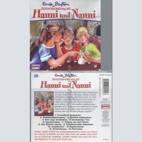 CD--EISTERBESCHW÷RUNG MIT HANNI UND NANNI / HANNI UND NANNI -- -- 29