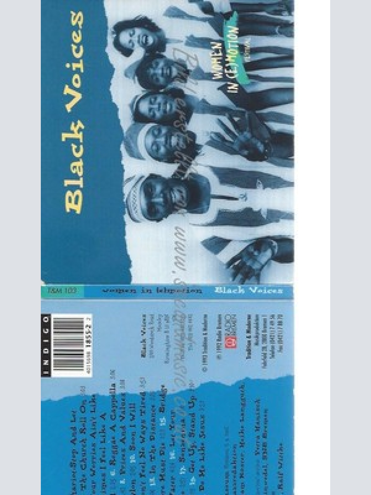 CD--BLACK VOICES -- -- WOMEN IN --MOTION-FESTIVAL