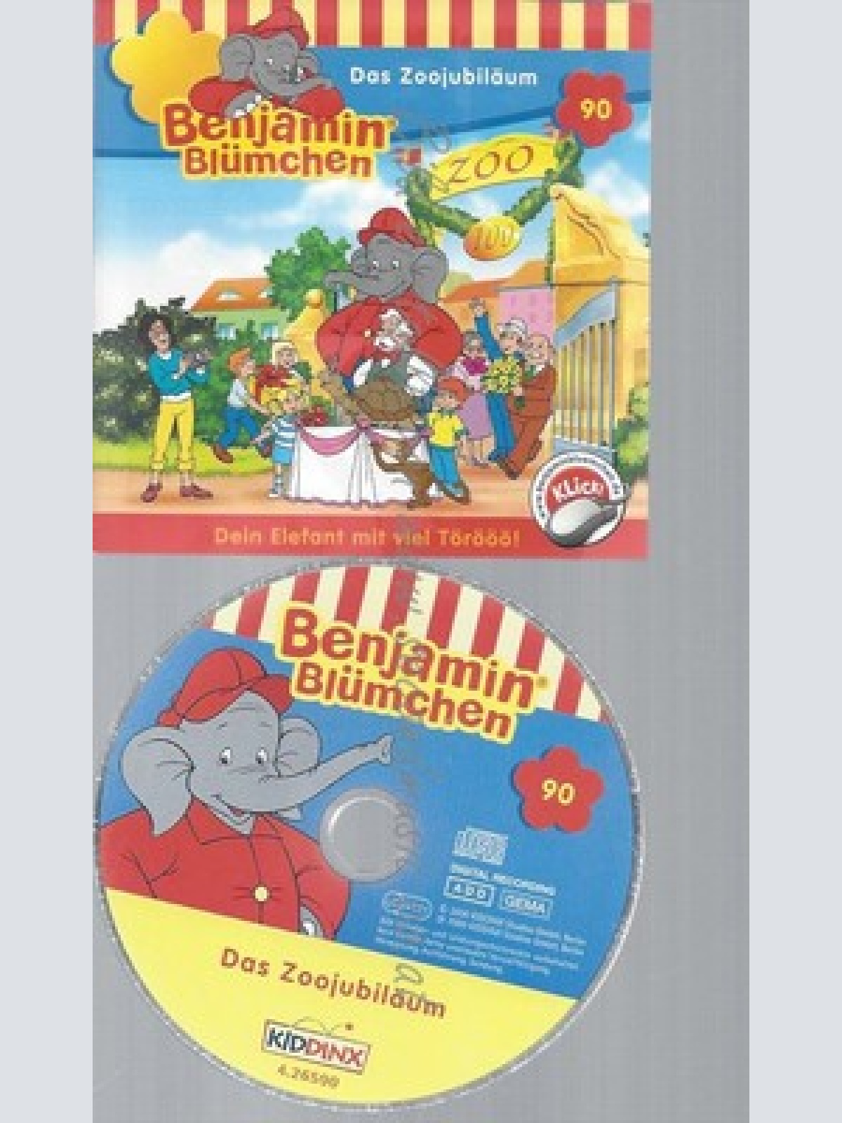 CD--BENJAMIN BLUEMCHEN -- -- BENJAMIN BLUEMCHEN - FOLGE 90: DAS ZOOJUBILAEUM