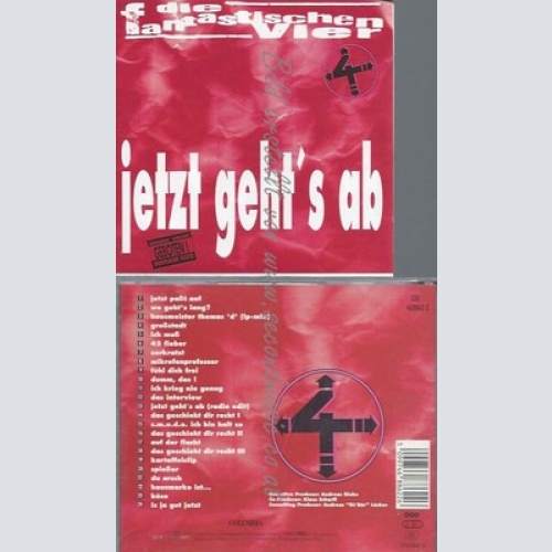 CD--DIE FANTASTISCHEN VIER -- -- JETZT GEHT'S AB