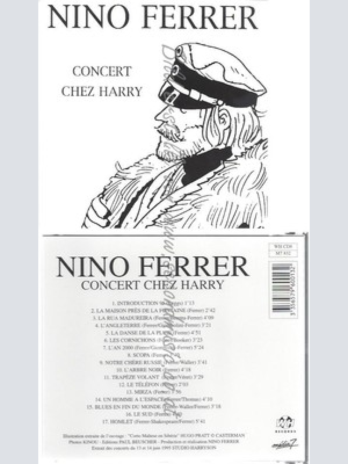 CD--NINO FERRER -- -- CONCERT CHEZ HARRY