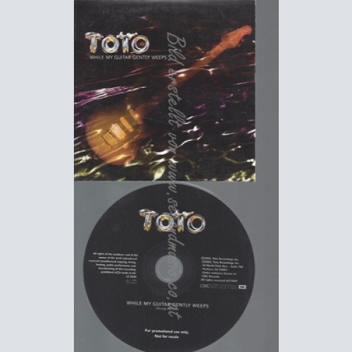 CD--PROMO--TOTO--WHILE MY GUITAR GENTLY WEEPS