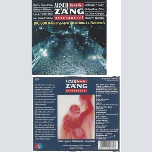 CD--VARIOUS, BRINGS, ANKE SCHWEITZER UND HÖHNER -- -- ARSCH HUH, ZÄNG USSENANDER