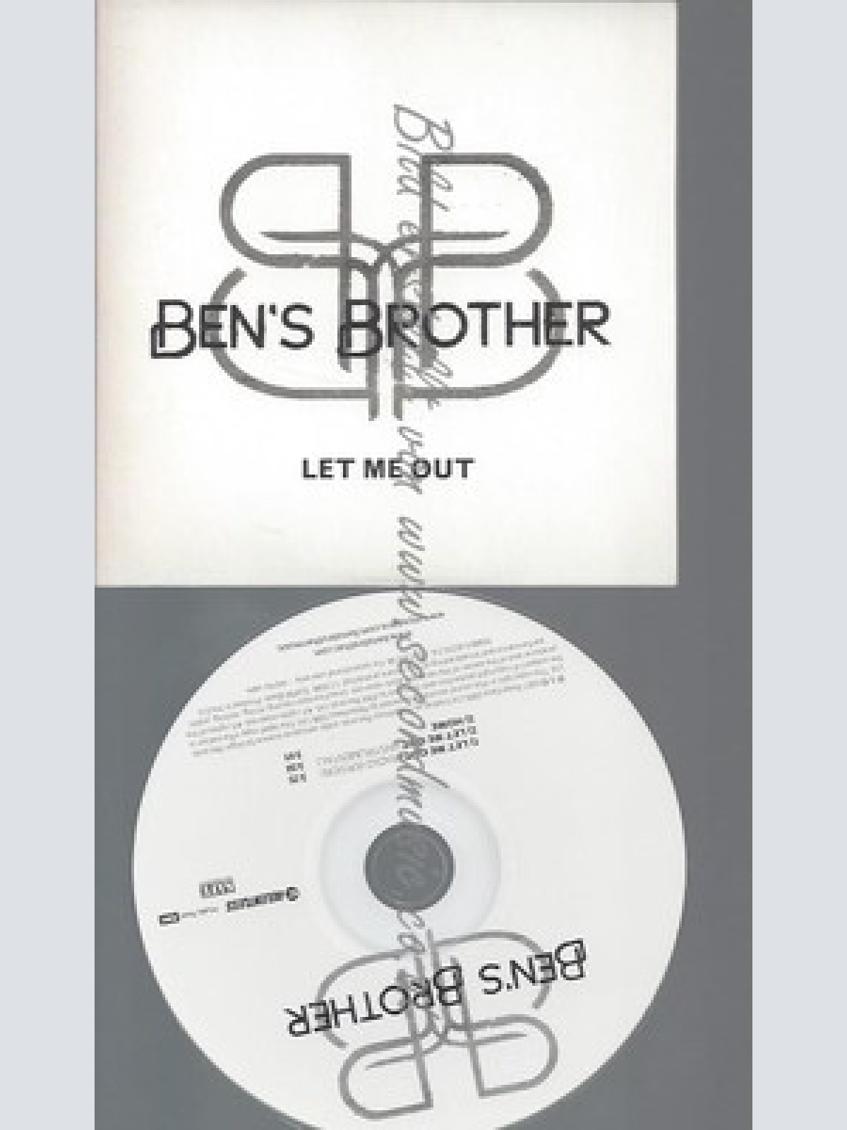 CD--PROMO--BEN'S BROTHER--LET ME OUT