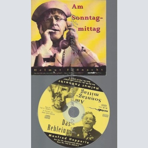 CD--HELMUT Faßnacht-AM SONNTAGNACHMITTAG----