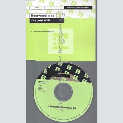 CD--PROMO--FLEETWOOD MAC--SAY YOU WILL