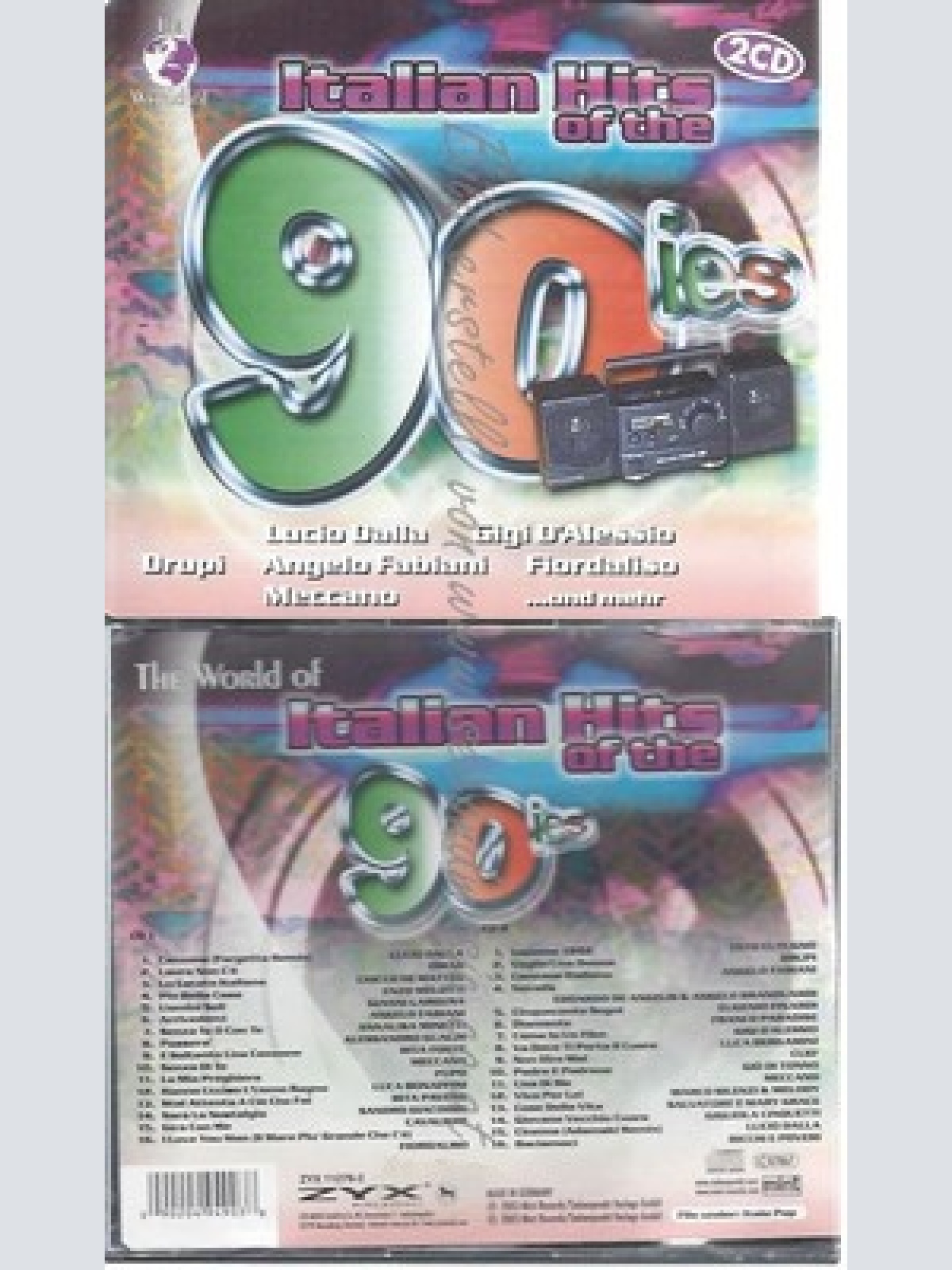 CD--VARIOUS -- --CD -- ITALIAN HITS OF THE 90IE --RECORDINGS-