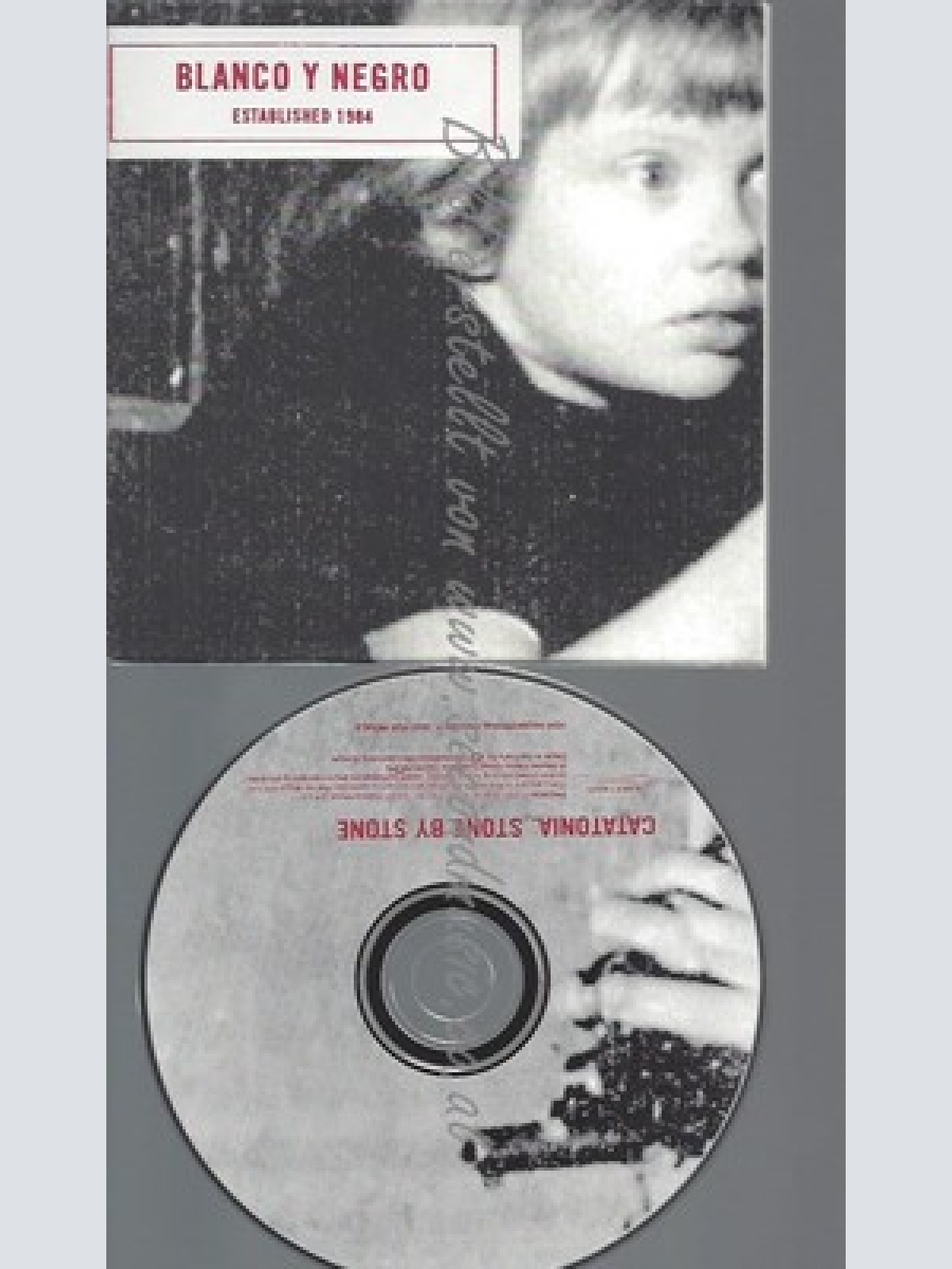 CD--PROMO--BLANCO Y NEGRO--CATATONIA STONE BY STONE
