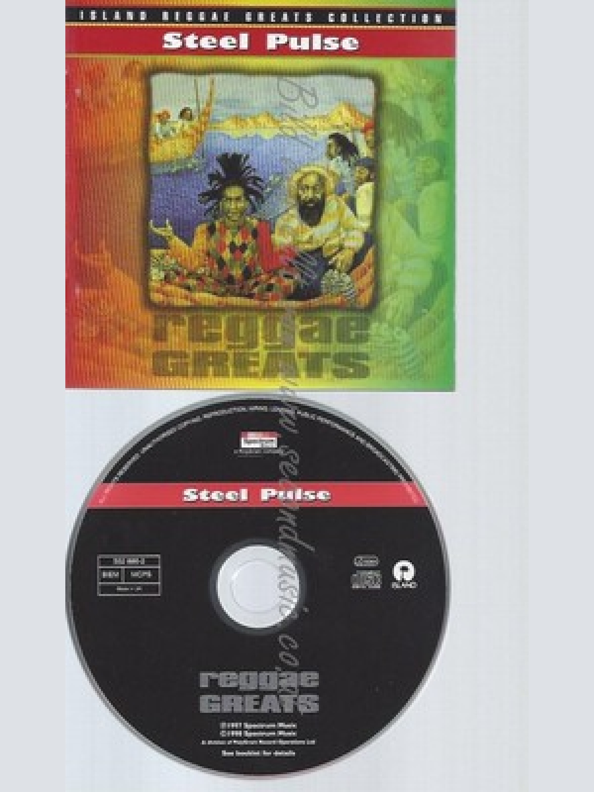 CD--STEEL PULSE -- -- REGGAE GREATS