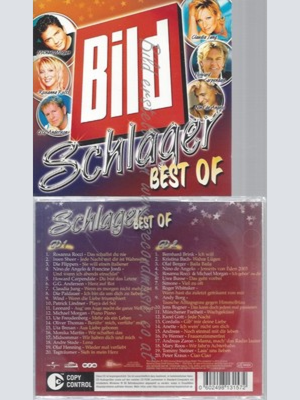 CD--VARIOUS -- --CD -- BILD BEST OF SCHLAGER