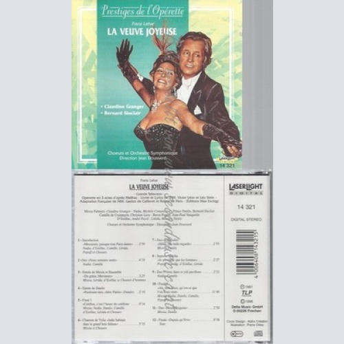 CD--V A -- -- LA VEUVE JOYEUSE