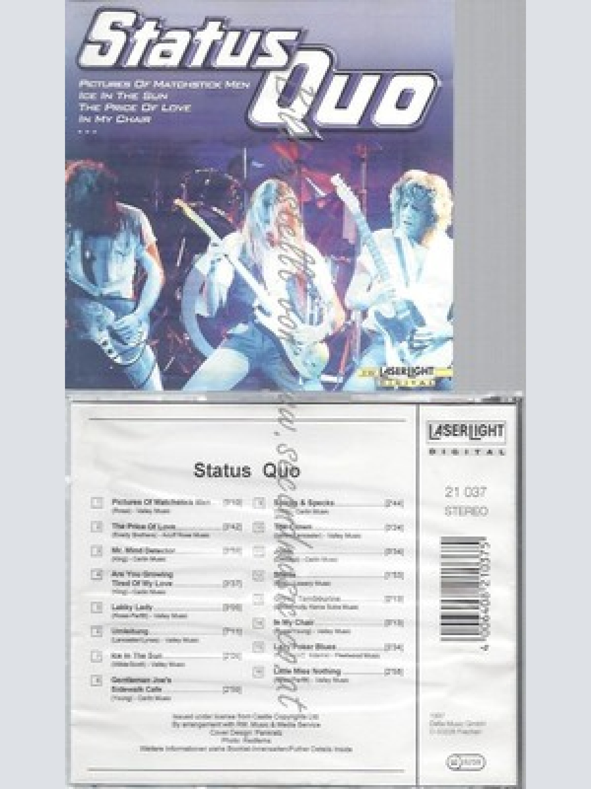 CD--STATUS QUO -- -- PICTURES OF MATCHSTICK MEN