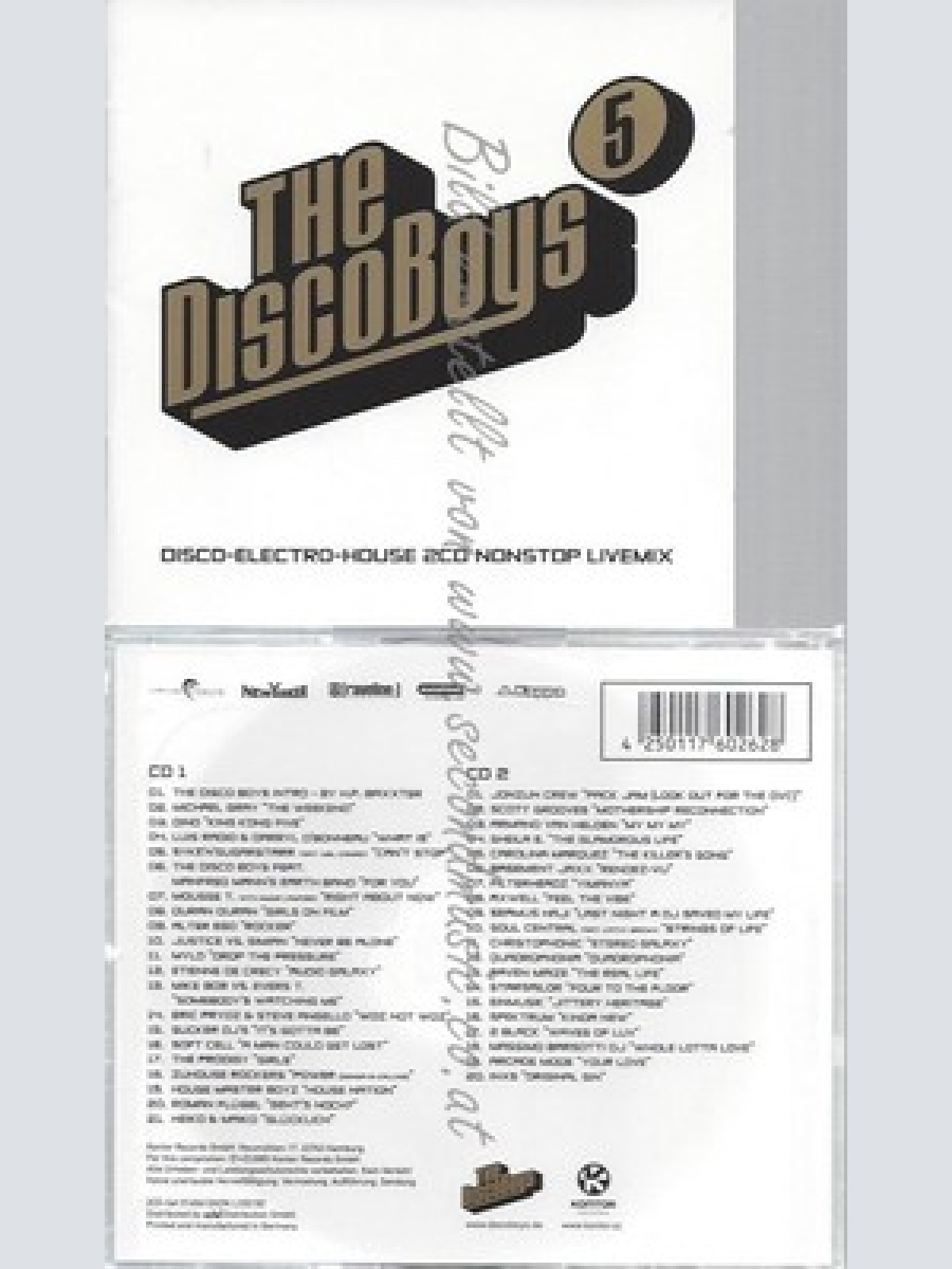 CD--THE DISCO BOYS -- --CD -- THE DISCO BOYS - VOL. 5