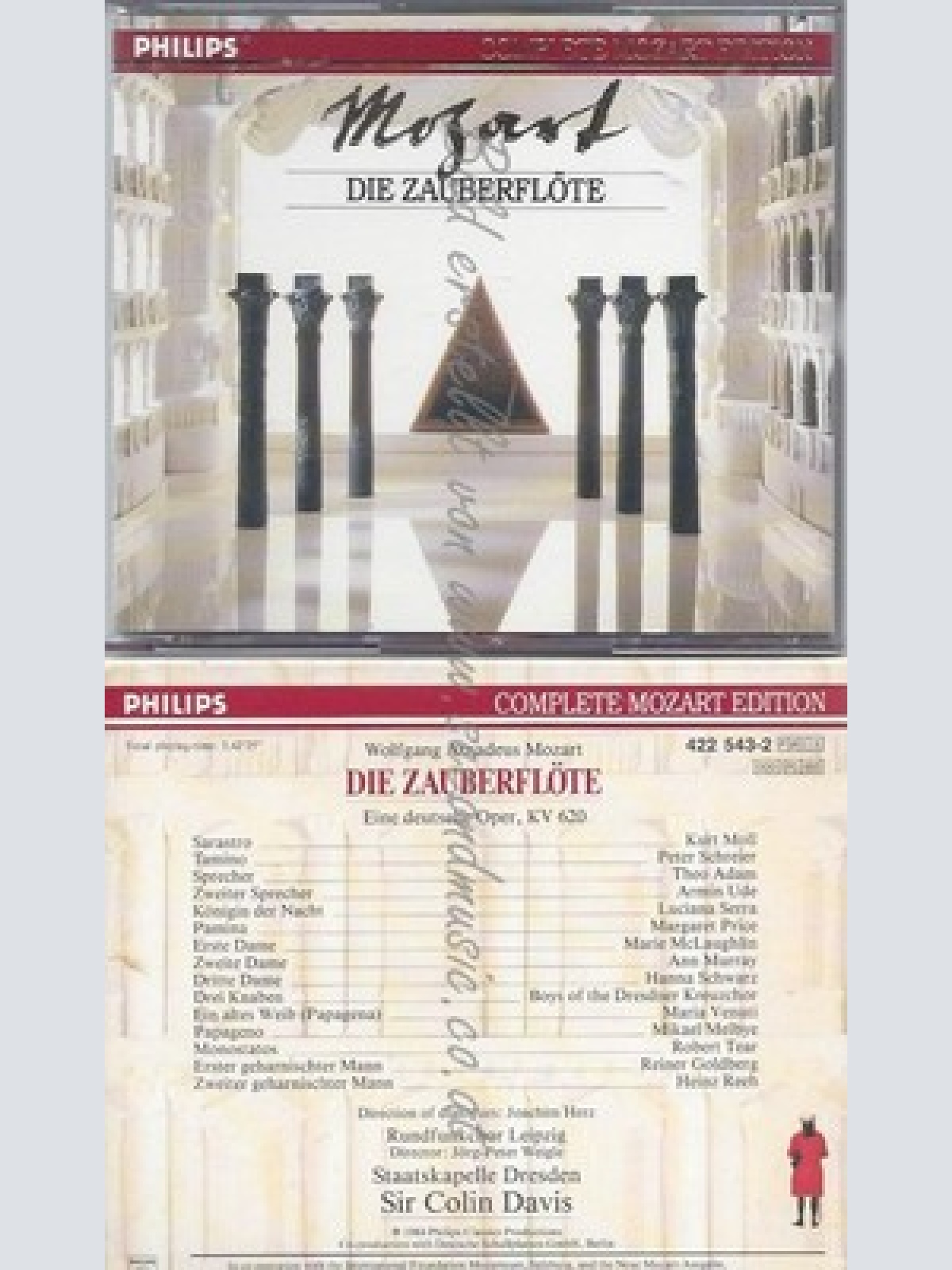 CD--PRICE, SERRA, DAVIS UND SD -- --SET -- DIE VOLLSTÄNDIGE MOZART--DIE ZAUBERFL