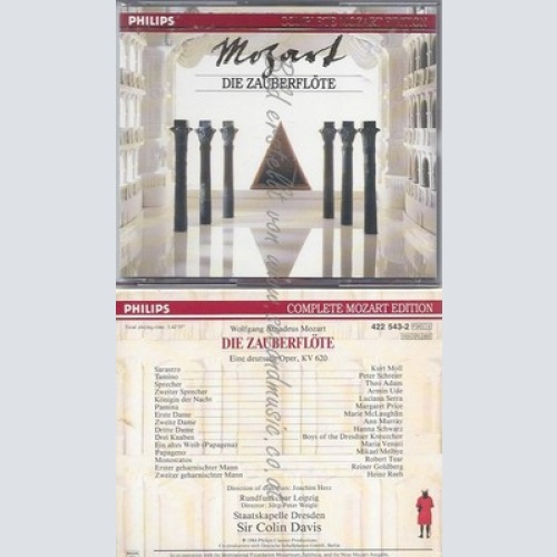 CD--PRICE, SERRA, DAVIS UND SD -- --SET -- DIE VOLLSTÄNDIGE MOZART--DIE ZAUBERFL