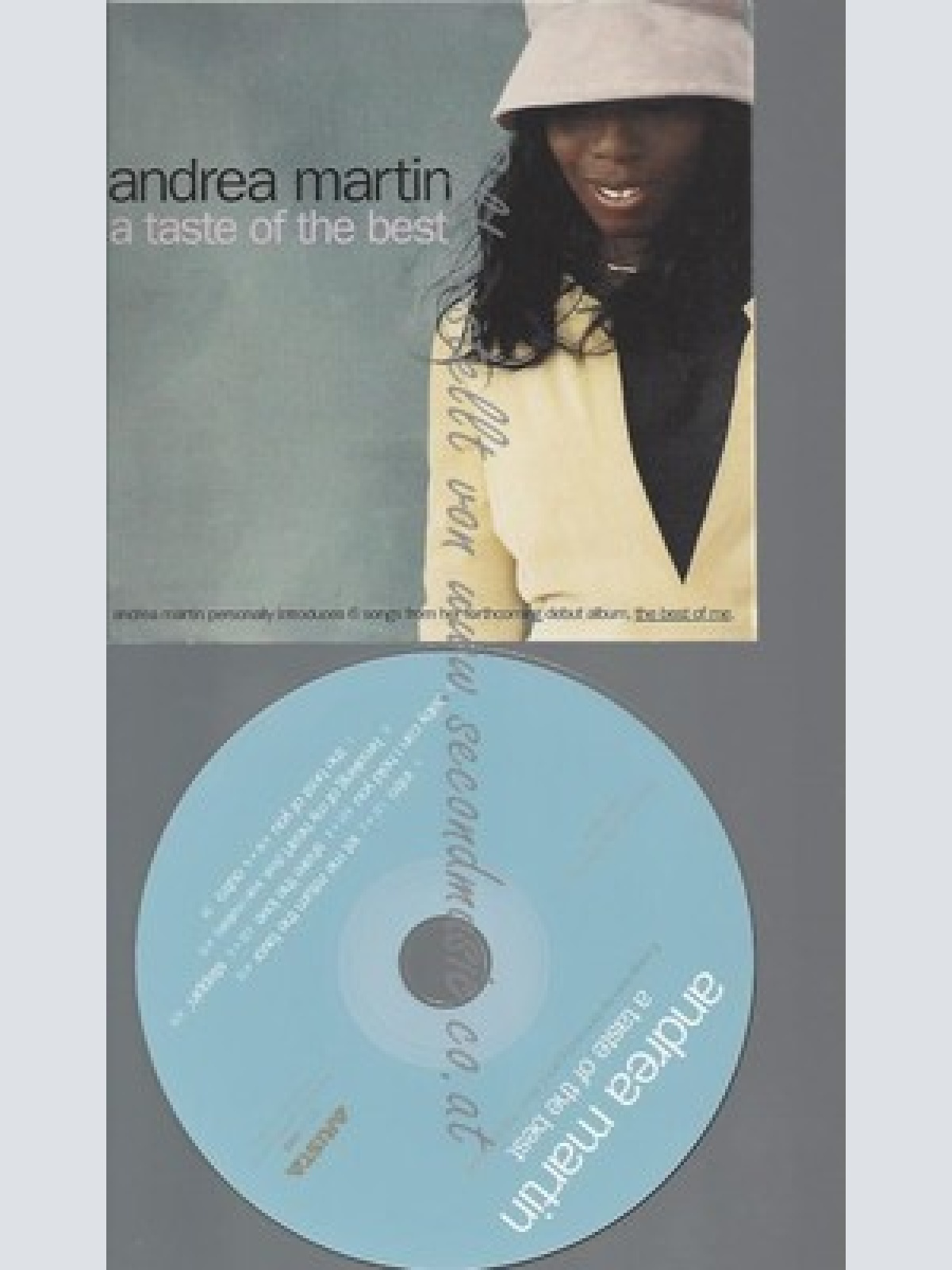 CD--PROMO--ANDREA MARTIN--A TASTE OF THE BEST