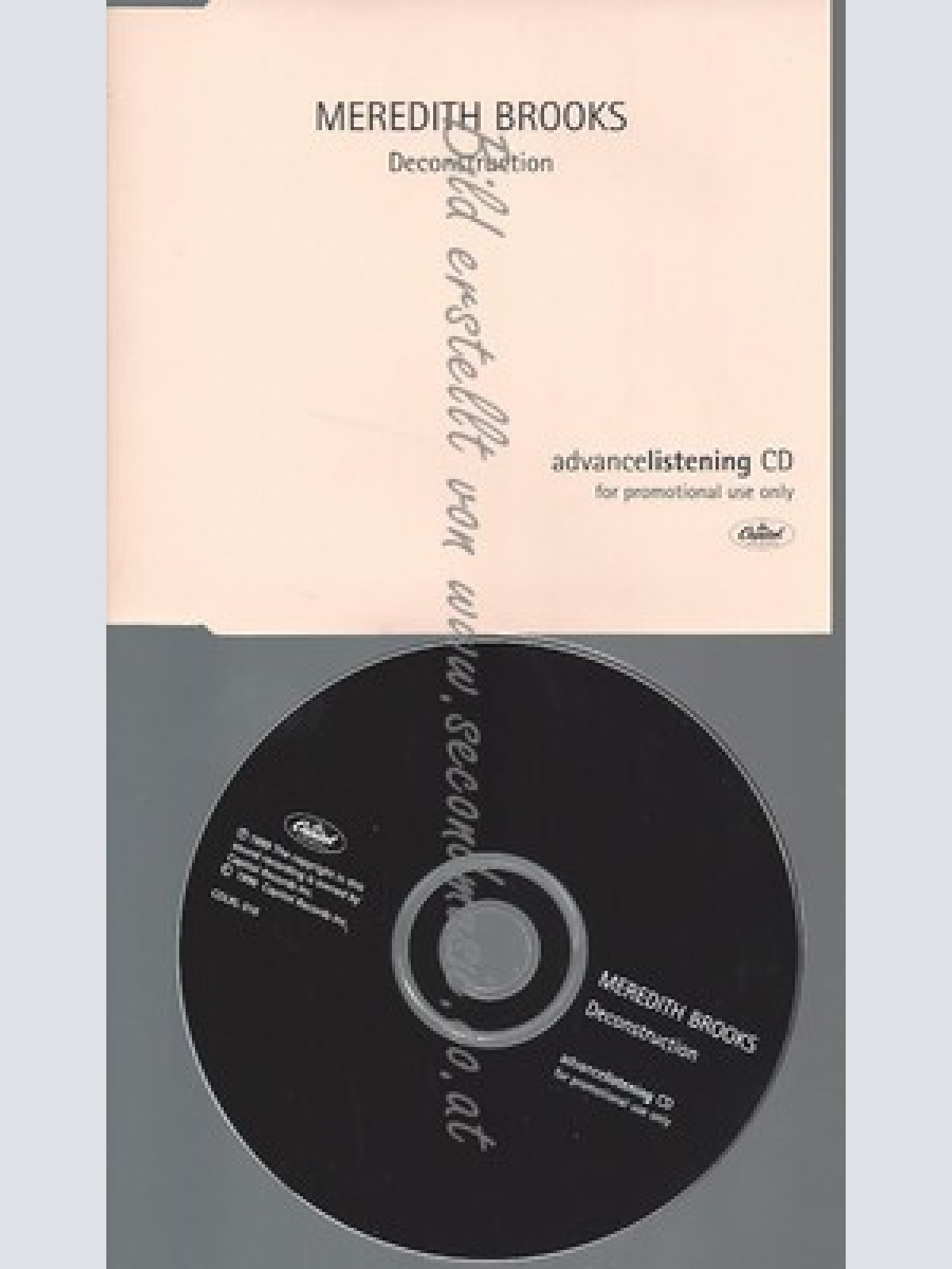 CD--PROMO--MERDITH BROOKS--DECONSTRUCTION--12 TRACKS