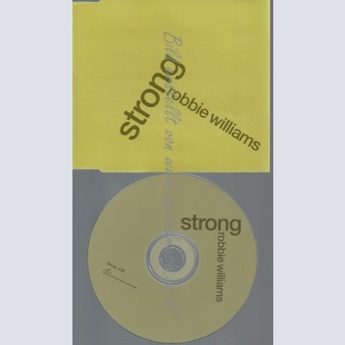 CD--PROMO--ROBBIE WILLIAMS--STRONG