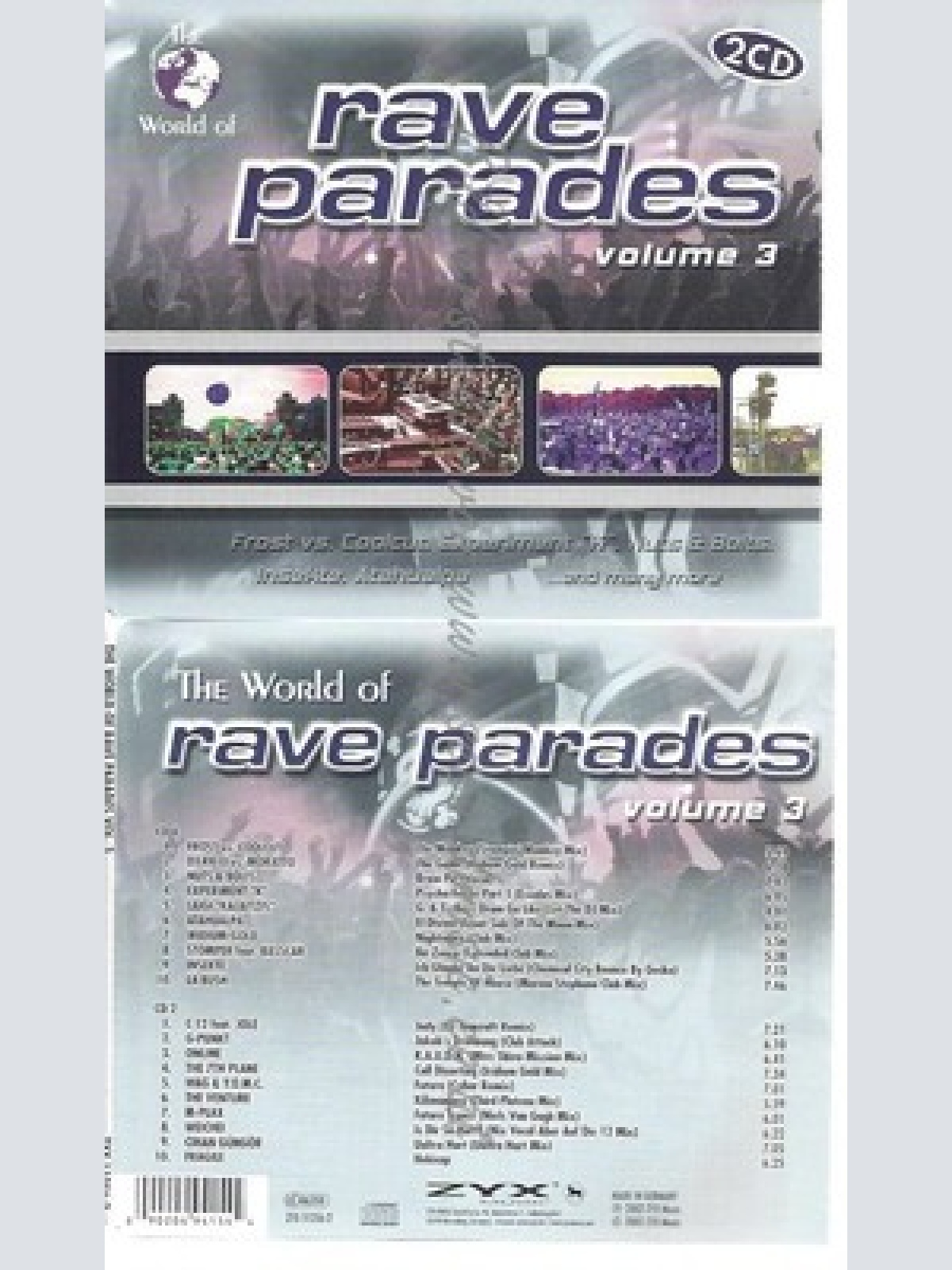 CD--VARIOUS -- --CD -- W.O.RAVE PARADES VOL.3