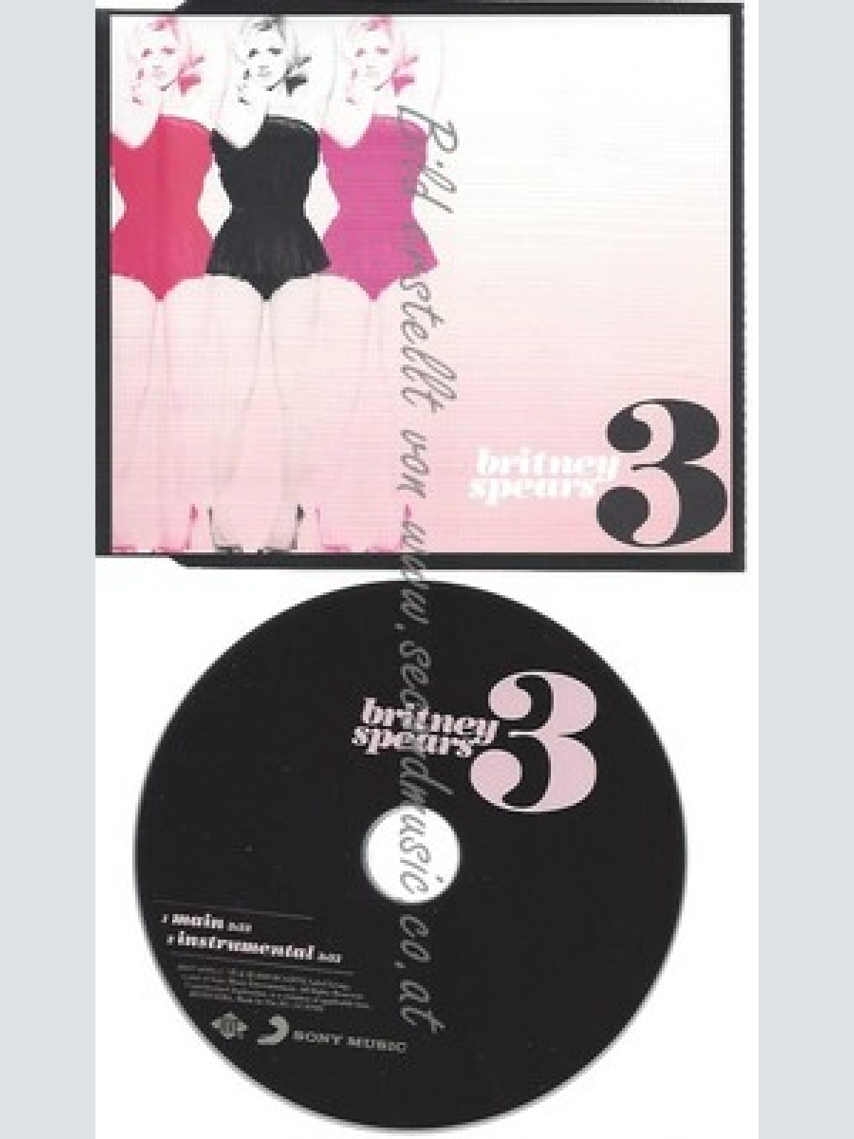 CD--BRITNEY SPEARS -- - SINGLE -- 3