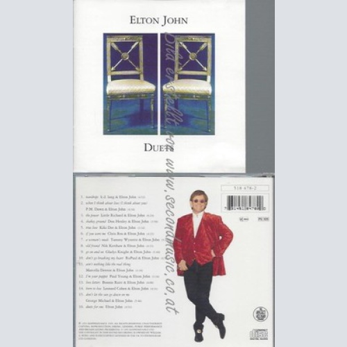 CD--ELTON JOHN -- -- DUETS