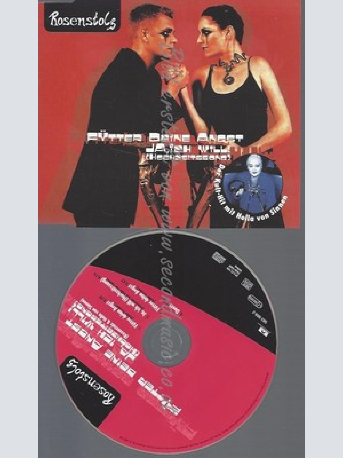 CD--A,ICH WILL / ROSENSTOLZ -- - SINGLE -- FÜTTER DEINE ANGST
