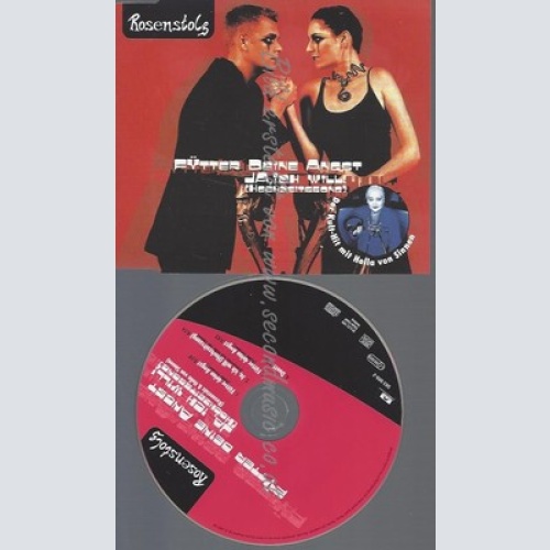 CD--A,ICH WILL / ROSENSTOLZ -- - SINGLE -- FÜTTER DEINE ANGST