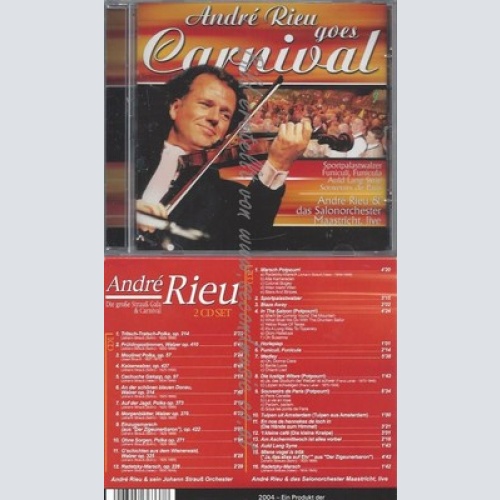 CD--ANDRE RIEU & SEIN JOHANN STRAUß ORCHESTER RIEU UND JOHANN -SOHN- STRAUß -KOM