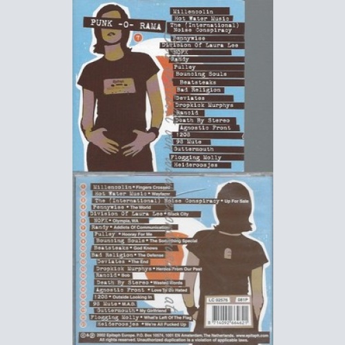 CD--DIVERSE -- - SINGLE -- PUNK-O-RAMA VII