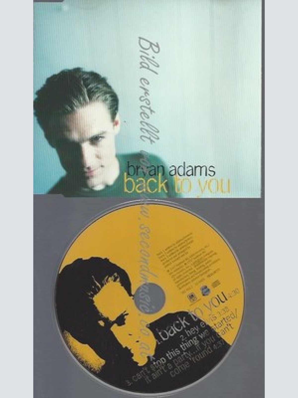 CD--BRYAN ADAMS -- - SINGLE -- BACK TO YOU