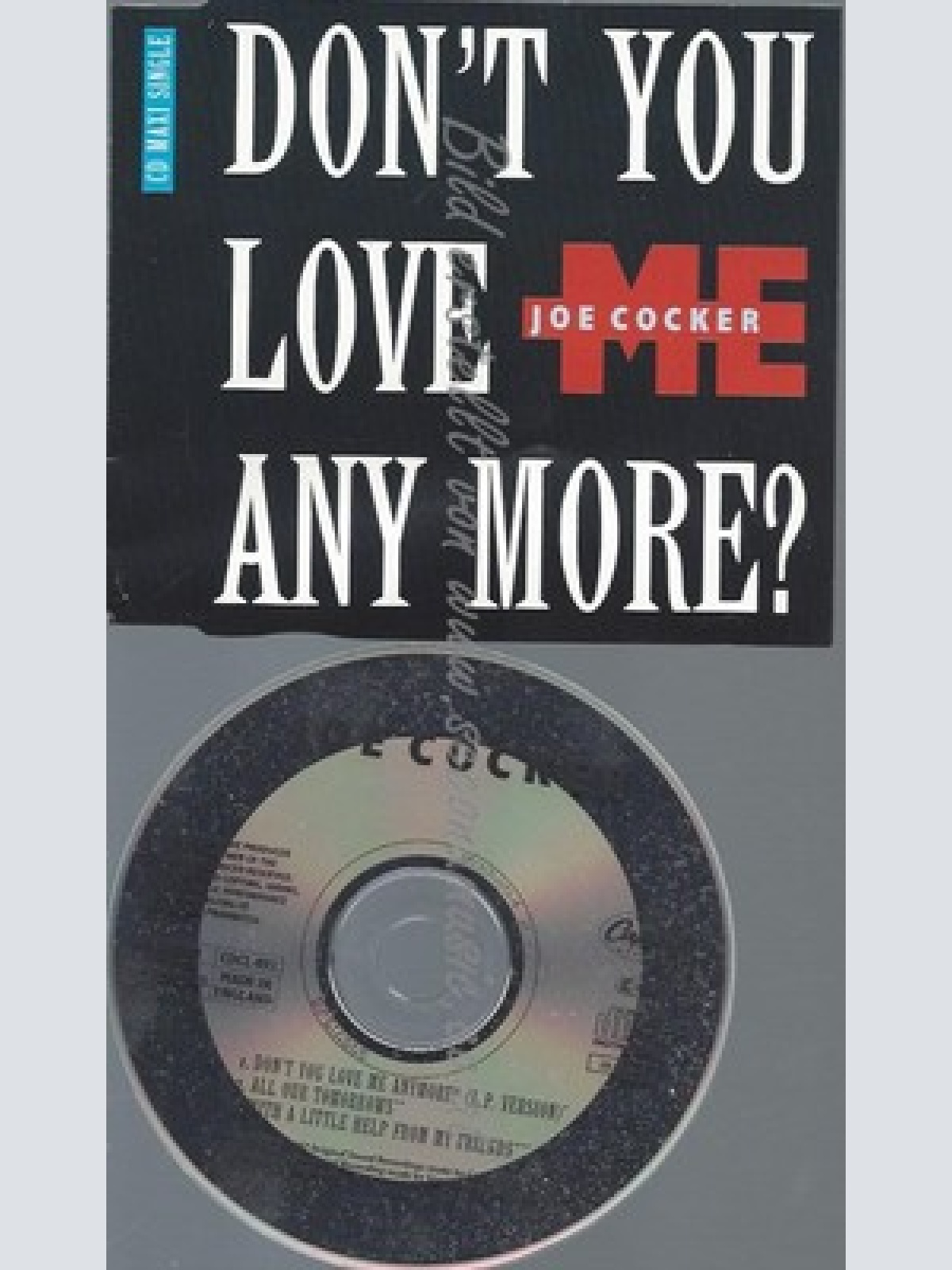 CD--JOE COCKER - IMPORT -- DON'T YOU LOVE ME ANYMORE