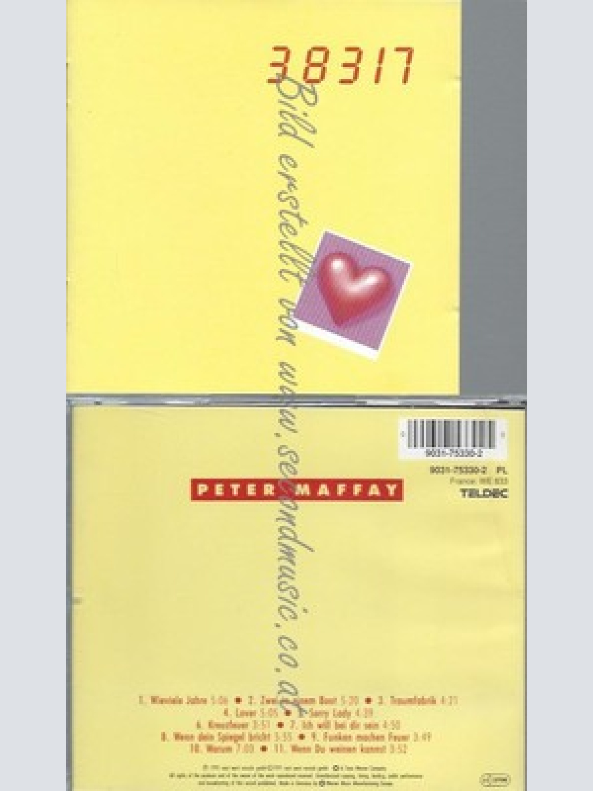 CD--PETER MAFFAY -- -- 38317 -LIEBE, -