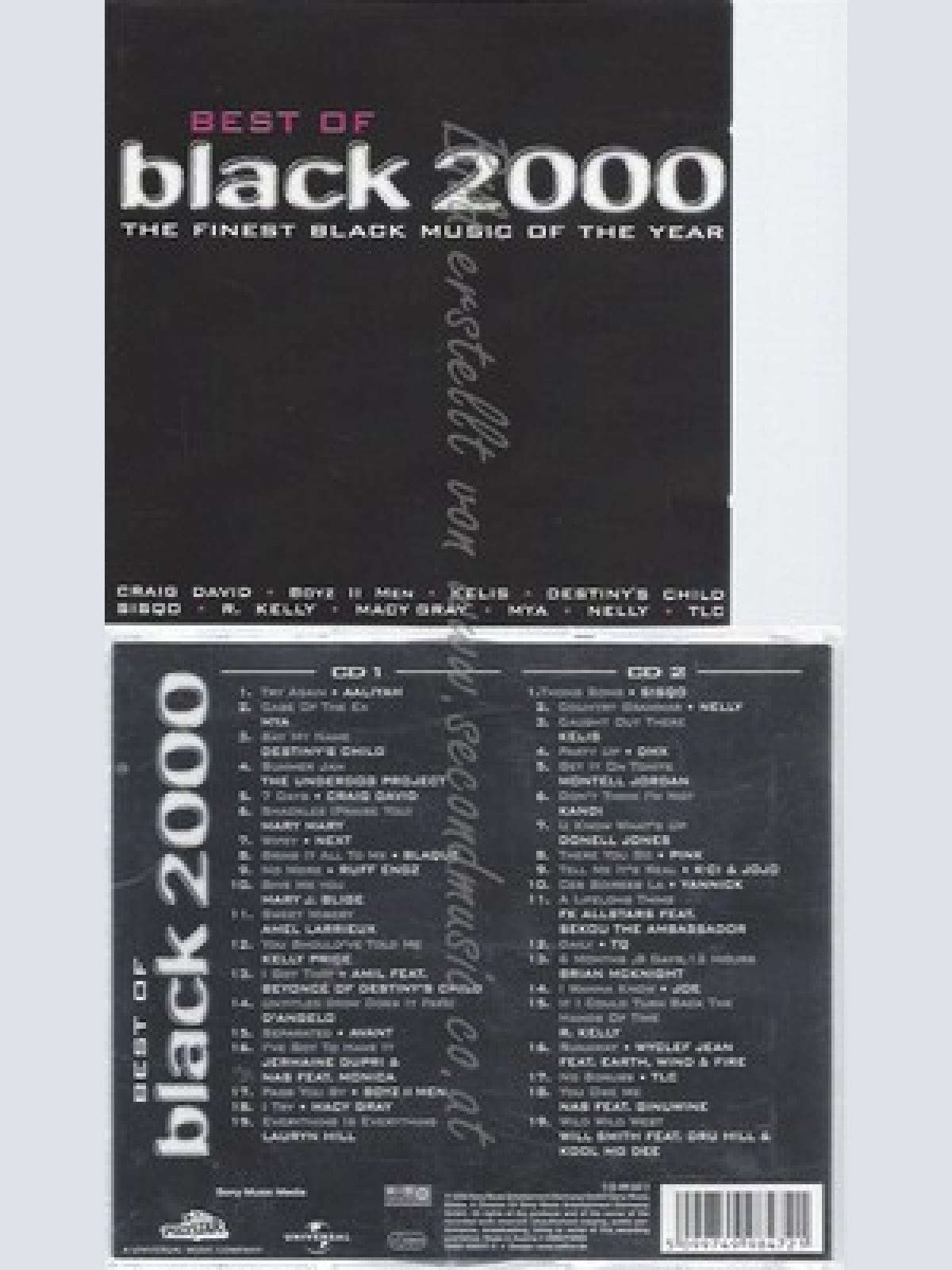 CD--VARIOUS -- --CD -- BEST OF BLACK 2000