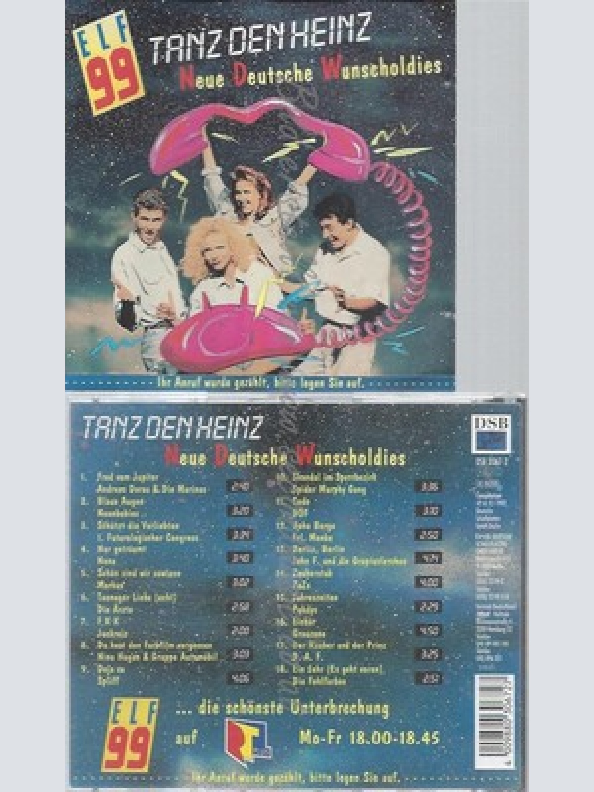 CD--VARIOUS ARTISTS -- -- TANZ DEN HEINZ - NDW: NEUE DEUTSCHE WUNSCHOLDIES