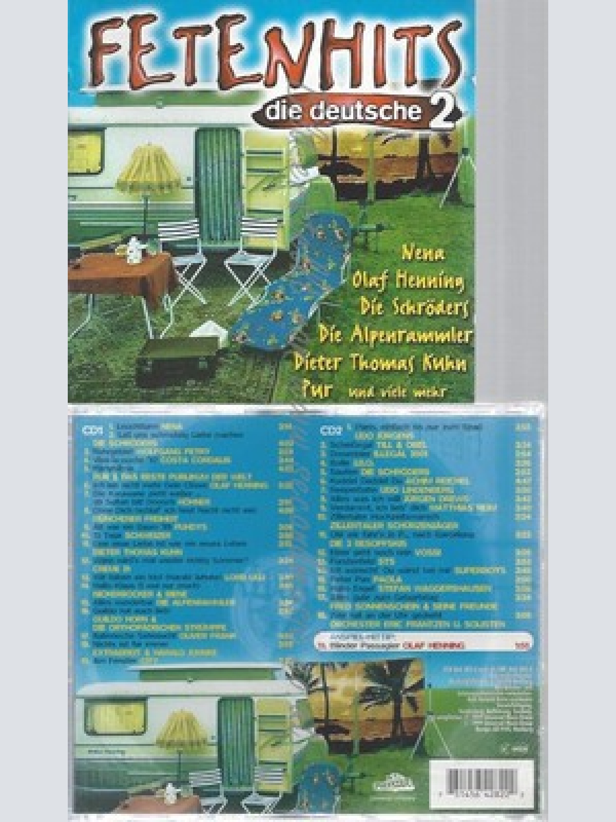 CD--VARIOUS -- --CD -- FETENHITS - DIE DEUTSCHE 2